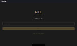 MEL: Hub Screenshot 2