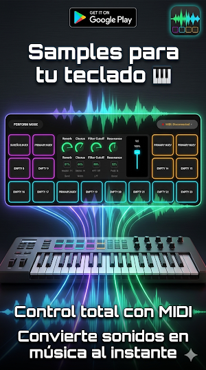 Samples para Teclado Live Pads Screenshot 2