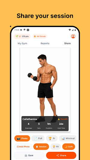 PranaFit Screenshot 2
