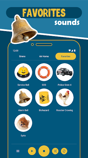 Sirens & Horns Sounds Prank Screenshot 2