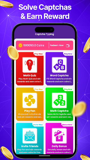 Captcha Typing - Earn Money Screenshot 0