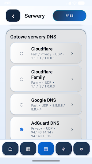 DNS Switcher - Network Tools Screenshot 0