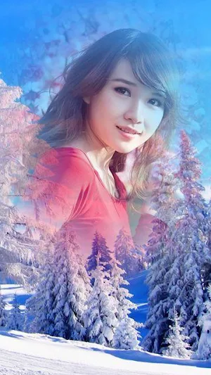 Snow Photo Frames Screenshot 0