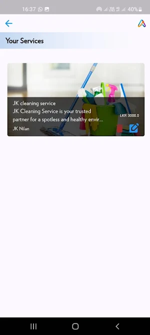 Aurition - Service provider Screenshot 3