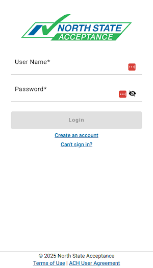North State Acceptance Screenshot 0