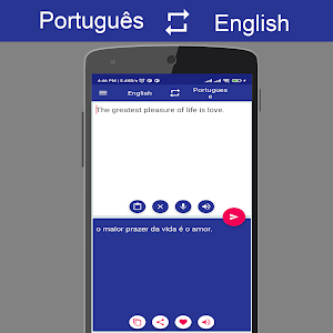 Portuguese English Translator Screenshot 3