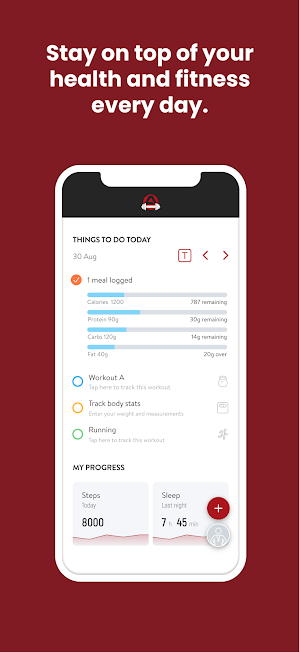 Apex studios workout tracking Screenshot 1