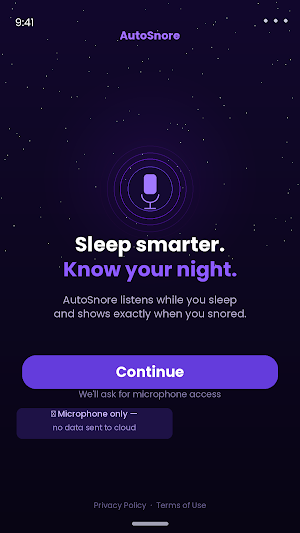 Sleep Tracker: Snore Recorder Screenshot 2