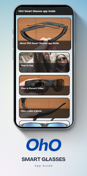 OhO Smart Glasses app Guide Screenshot 0