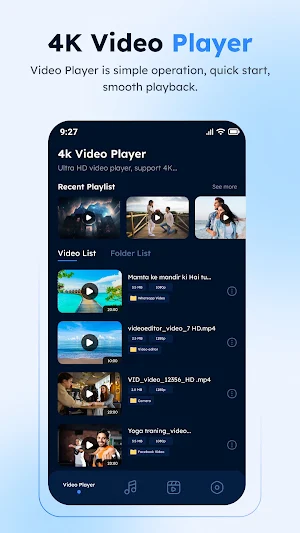 Tik Tik Video Player Screenshot 0