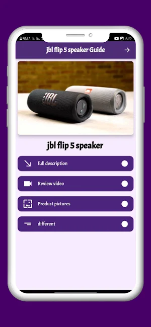 JBL Flip 5 Speaker Guide Screenshot 0