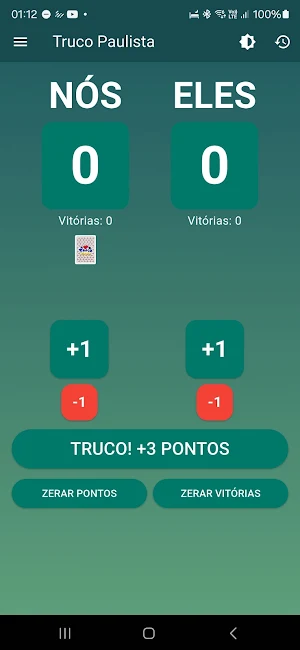 Marcador de Truco Brasil Screenshot 0