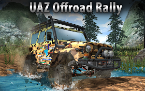 Offroad rally: driving 4x4 trucks Screenshot 0