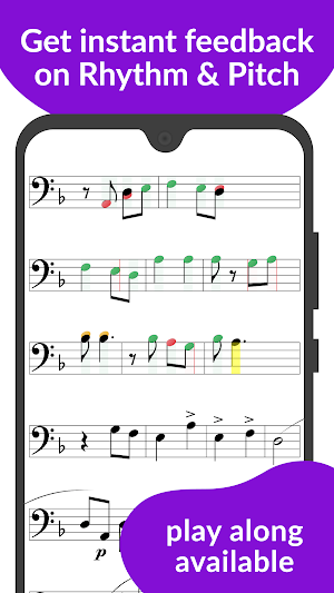 tonestro for Euphonium - practice rhythm & pitch Screenshot 3