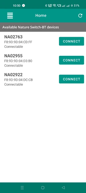 NatureSwitch Lux-Timer Screenshot 1