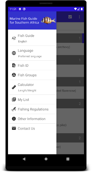 Marine Fish Guide Screenshot 0