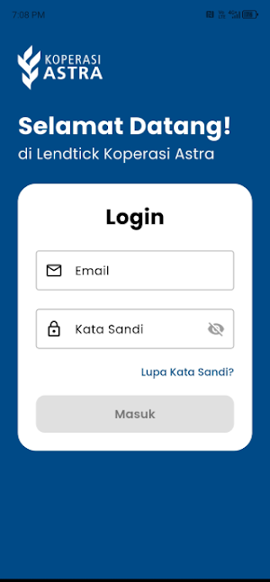 Lendtick Mobile Koperasi Astra Screenshot 0