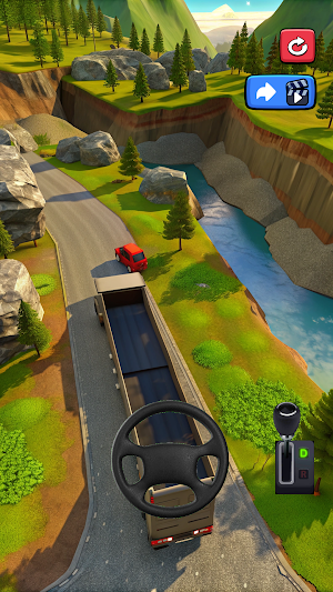 Truck Simulator: hill Climb Screenshot 1