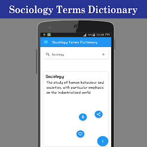 Sociology Terms Dictionary Screenshot 2