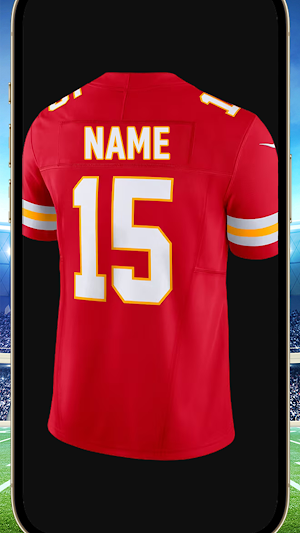 Make Your NFL Football Jersey Screenshot 0