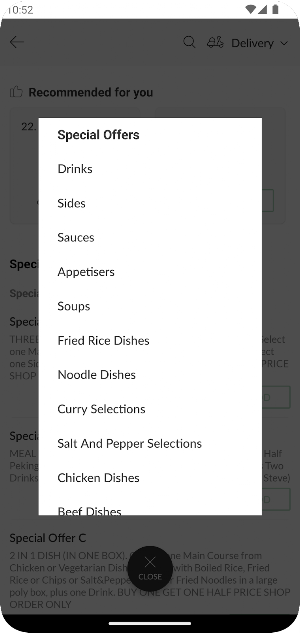 Best Of China Chinese Takeaway Screenshot 2