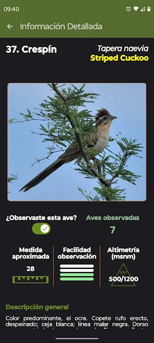 Aves de Merlo San Luis Screenshot 3