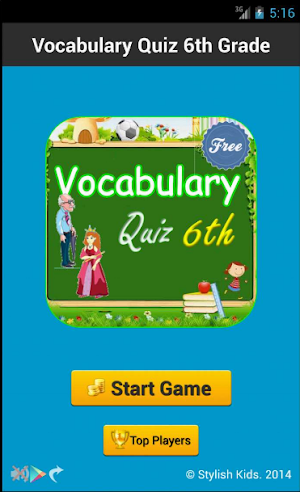 Vocabulary Quiz Screenshot 0