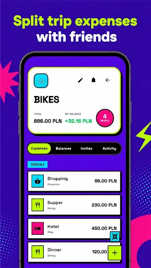 OweAway: Split Trip Expenses Screenshot 0
