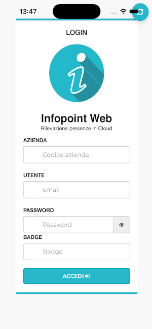 Infopoint Web Screenshot 0