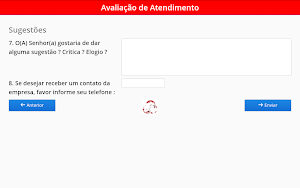 FIFO-Avaliação do Atendimento Screenshot 1