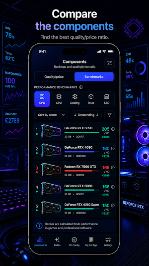 Fraym - PC Builder & Benchmark Screenshot 2
