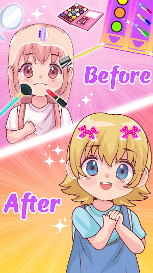 Anime Doll Dress Up Contest Screenshot 1