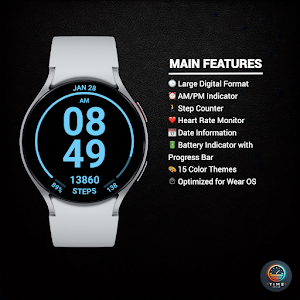 Precise Time - watch face Screenshot 1