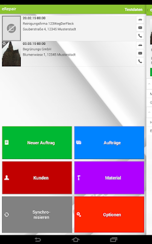 eRepair Screenshot 2