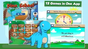 Dino Grade 2 Games Screenshot 0