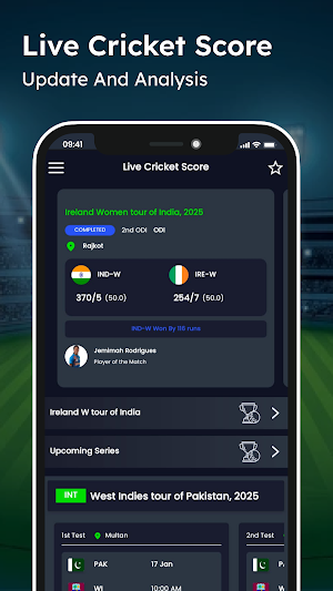 Live Cricket TV HD 2025 Screenshot 2