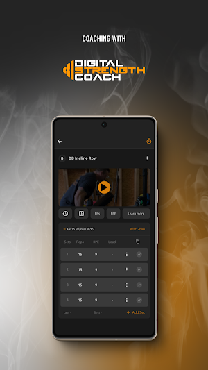 Digital Strength Coach App Screenshot 3