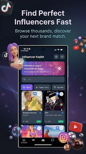 Influencer Market Screenshot 1