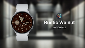 Rustic Walnut - watch face Screenshot 0
