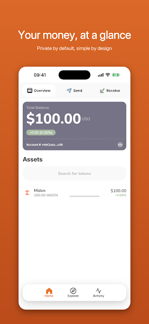 Bread Wallet by Miden Screenshot 1