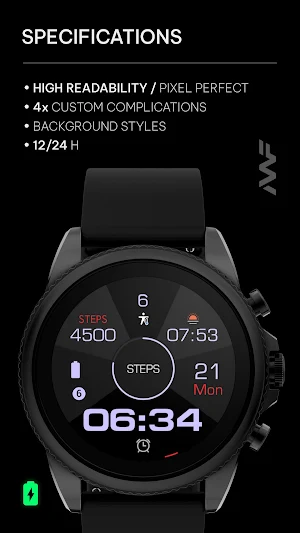 Awf Parts - watch face Screenshot 1