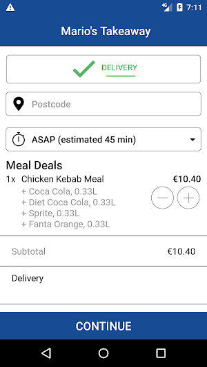Mario's Takeaway Carlow Screenshot 2