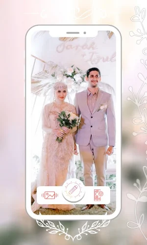 Hijab Couple Bridal Photo Editor Screenshot 1