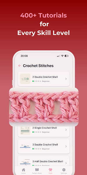 Yarnbie: Crochet & Knit Guide Screenshot 3
