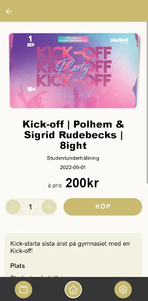 Studentunderhållning Screenshot 3
