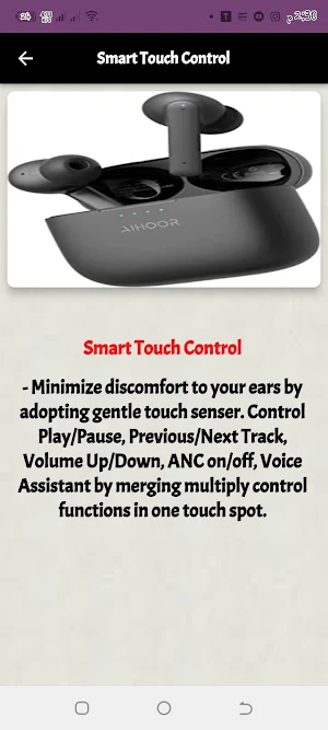 True Wireless Earbuds guide Screenshot 1