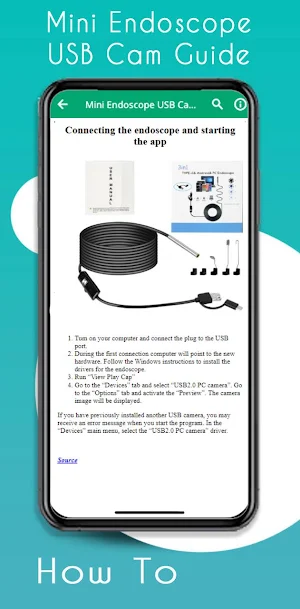 Mini Endoscope USB Cam Guide Screenshot 2