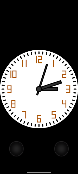 Analog clock vnm Screenshot 0