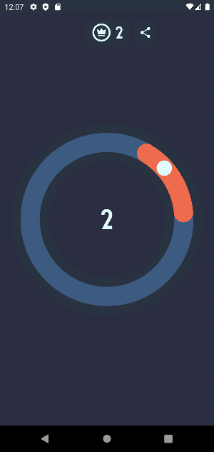 CIRCLE LOOPER - Reflexes test Screenshot 3