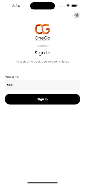 OneGo Ecommerce Screenshot 1